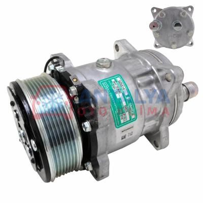 	KOMPRESÖR 5H14 ARKA ÇIKIŞ İNCE KALIN 119MM 8PK 12V