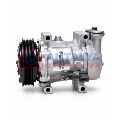 	KOMPRESÖR FORD FİESTA 1,4 TDCI 6v12 119mm 6PK (REVİZYONLU