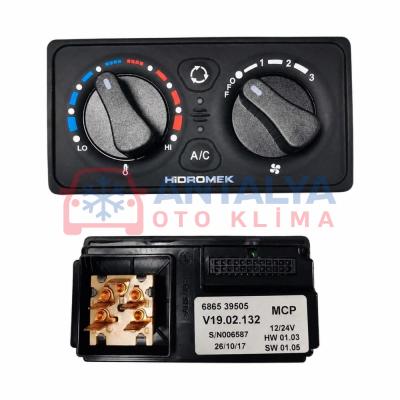 HİDROMEK İŞ MAK KLİMA KONTROL PANELİ WEBASTO