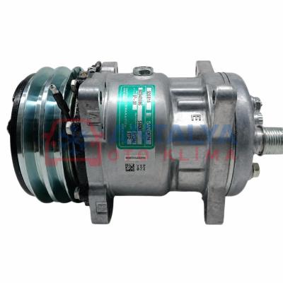 KOMPRESÖR 5H14 ARKA ÇIKIŞ İNCE KALIN 132MM 2PK 12V