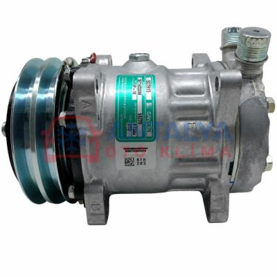 KOMPRESÖR 7H15 ÜST ÇIKIŞ İNCE KALIN 132MM 2PK 12V