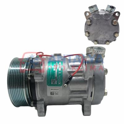 KOMPRESÖR 7H15 ÜSTTEN ÇIKIŞ KALIN KALIN 8PK 12V