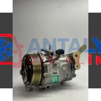 KOMPRESÖR FİAT FİORİNO LİNEA DOBLO PUNTO PEUGEOT BİPPER 110MM 6PK