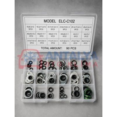 PUL ORİNG SETİ OPEL FORD FİAT CHEVROLET AMERİKAN 90 PCS