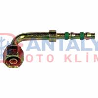 REKOR ÇELİK KELEPÇELİ EĞRİ 90* 5/16 (8MM)