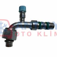 REKOR ÇELİK KELEPÇELİ PORTLU 90* EĞRİ 1/2 (13MM)