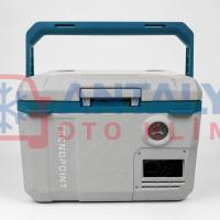 TC-21-23 12V/24V/220V Uyumlu 15L Taşınabilir Araç Buzdolabı